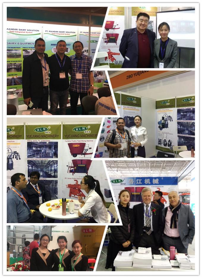 Trang trại bò sữa Máy vắt sữa dê Hệ thống vắt sữa bằng thép không gỉ 9