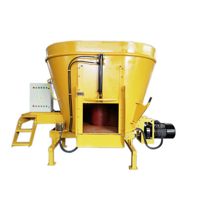 Trang trại bò sữa 380v 15kw Máy ​​trộn TMR Máy xay thức ăn gia cầm