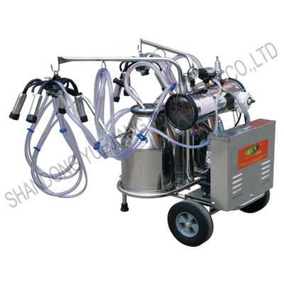 ISO Gas Pulsation Máy hút sữa bò 95kg Máy vắt sữa bò tự động