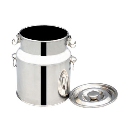 Bể trộn lưu trữ 15L SS 304 Bao bì thực phẩm Thùng sữa bằng thép không gỉ