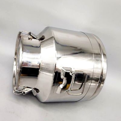 15L Dung tích nhỏ Thùng kín 304 Thép không gỉ 1.0mm Có thể đựng sữa