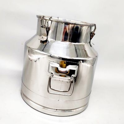 15L Dung tích nhỏ Thùng kín 304 Thép không gỉ 1.0mm Có thể đựng sữa