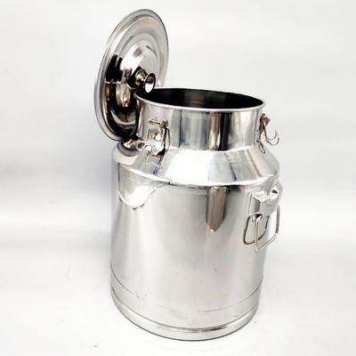 20L Ss201 Thép không gỉ Độ dày 1.0mm Thùng kín thùng sữa có thể
