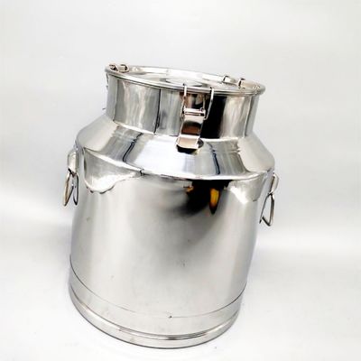 20L Ss201 Thép không gỉ Độ dày 1.0mm Thùng kín thùng sữa có thể