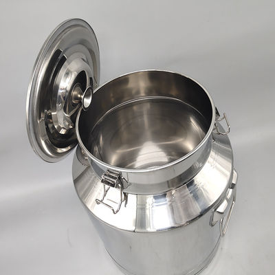 20L Ss201 Thép không gỉ Độ dày 1.0mm Thùng kín thùng sữa có thể