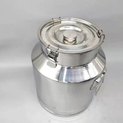 Bình chứa bằng kim loại đặc SS Thùng đựng sữa 15L có nắp