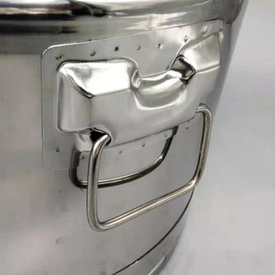 Hộp đựng nước ép cà phê 25L Cửa hàng rượu vang Thùng thép không gỉ di động để vận chuyển sữa