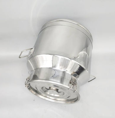 Bản vẽ sản xuất sữa SS304 30L Hộp sữa bằng thép không gỉ đã qua sử dụng có nắp kín