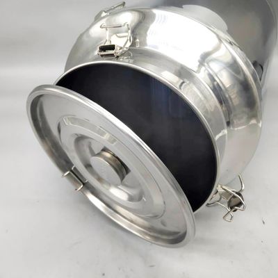 Đánh bóng gương 40ltr thép không gỉ Trang trại bơ đậu phộng niêm phong Có thể