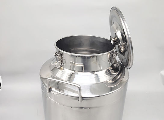 Kho chứa dầu trống di động 40L 304 Hộp sữa 1.0mm bằng thép không gỉ