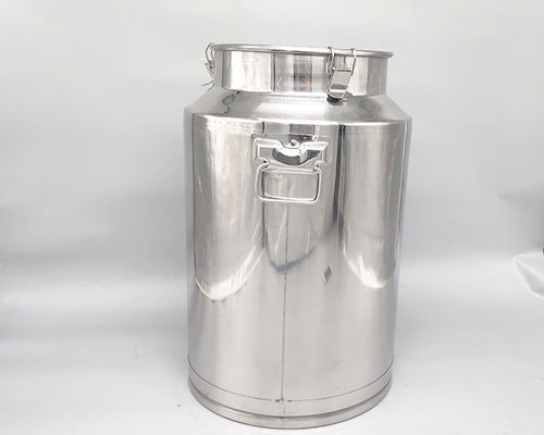 Thùng đựng sữa không gỉ 201 chống ăn mòn có nắp Dung tích lớn 50L