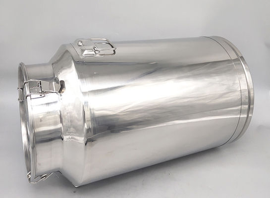 Thùng đựng sữa không gỉ 201 chống ăn mòn có nắp Dung tích lớn 50L