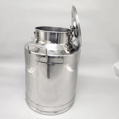 Thùng đựng sữa không gỉ 201 chống ăn mòn có nắp Dung tích lớn 50L