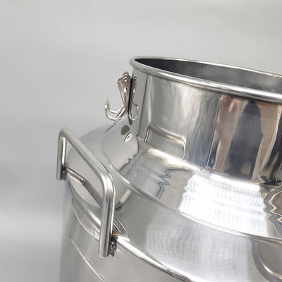 Thùng đựng sữa không gỉ 201 chống ăn mòn có nắp Dung tích lớn 50L
