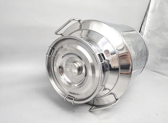 Chống gỉ 1.0mm 50 lít Sữa bằng thép không gỉ có thể trang trại Bảo quản kín
