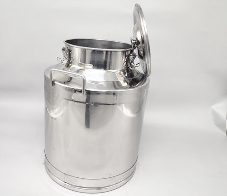 Cấp thực phẩm bằng thép không gỉ 304 Sữa có thể 50 lít Dung tích lớn