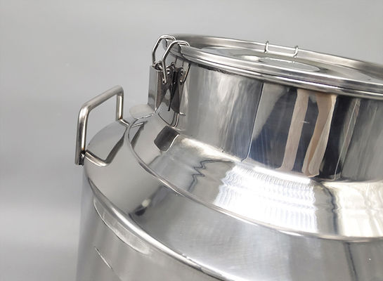 Cấp thực phẩm bằng thép không gỉ 304 Sữa có thể 50 lít Dung tích lớn