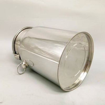 Sữa thép không gỉ siêu dày 0,8mm có thể lưu trữ nhỏ 8L niêm phong