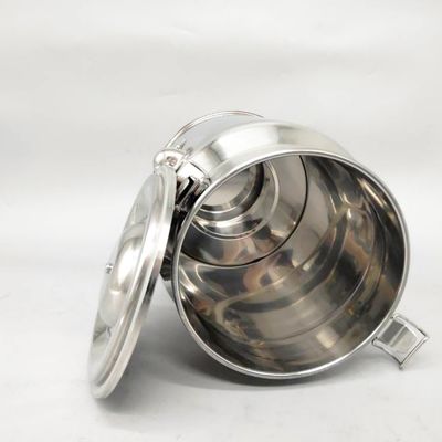 Sữa thép không gỉ siêu dày 0,8mm có thể lưu trữ nhỏ 8L niêm phong