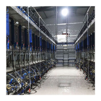 Máy hút sữa kỹ thuật số 50Kpa Cửa hàng vắt sữa xương cá cho trang trại bò sữa