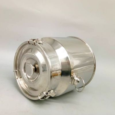 Nhà ủ bia 9L SS Thùng bảo quản có nắp bảo quản sữa trang trại