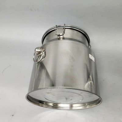 Thùng sữa bằng thép không gỉ mini 9L có thể đánh bóng dê cừu đã qua sử dụng Thùng