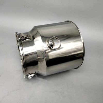 Thùng sữa bằng thép không gỉ mini 9L có thể đánh bóng dê cừu đã qua sử dụng Thùng