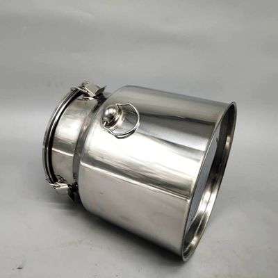 Thùng sữa bằng thép không gỉ mini 9L có thể đánh bóng dê cừu đã qua sử dụng Thùng