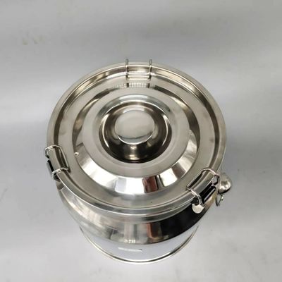 Thùng sữa bằng thép không gỉ mini 9L có thể đánh bóng dê cừu đã qua sử dụng Thùng