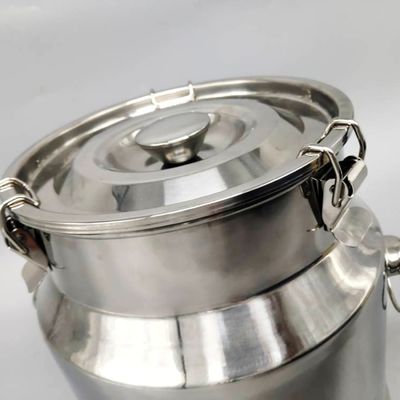 Thùng sữa bằng thép không gỉ mini 9L có thể đánh bóng dê cừu đã qua sử dụng Thùng