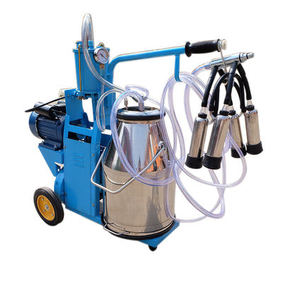 Xô đơn 25L Thiết bị vắt sữa nhỏ 51kg Máy vắt sữa loại pít tông