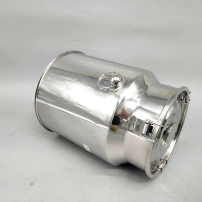 Bảo quản trang trại rượu Sử dụng Hộp đựng sữa bằng thép không gỉ có nắp 11 Lít
