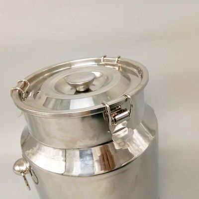 Bảo quản trang trại rượu Sử dụng Hộp đựng sữa bằng thép không gỉ có nắp 11 Lít