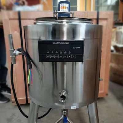 Sưởi điện Máy tiệt trùng sữa nhỏ 300L Độ dày 1,5mm