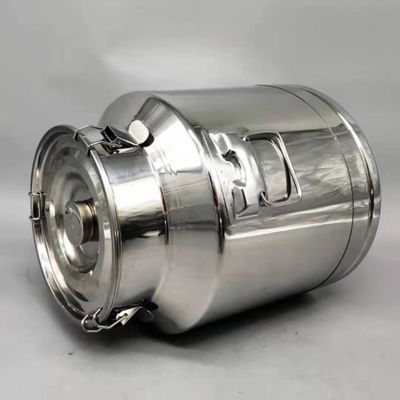 Hộp đựng sữa bằng thép không gỉ 20 lít đã qua sử dụng di động Hộp sữa bằng thép không gỉ có nắp đậy