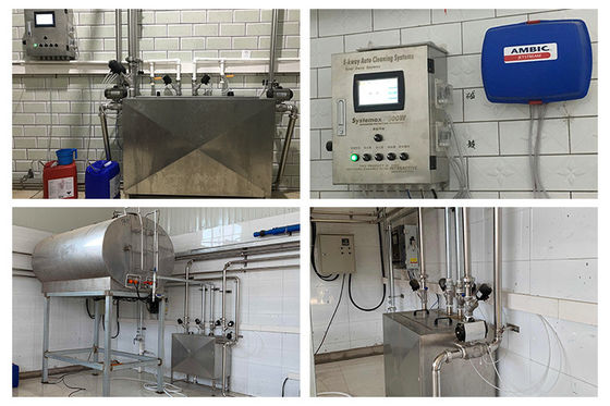Tiệm vắt sữa xương cá 2100L chân không tự động với chức năng Sunction