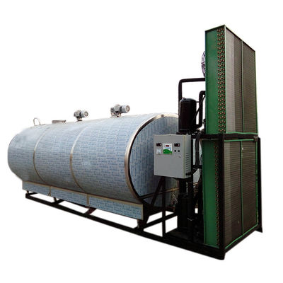 Thép không gỉ cấp thực phẩm Thùng làm lạnh sữa 10000L Bể chứa sữa lạnh