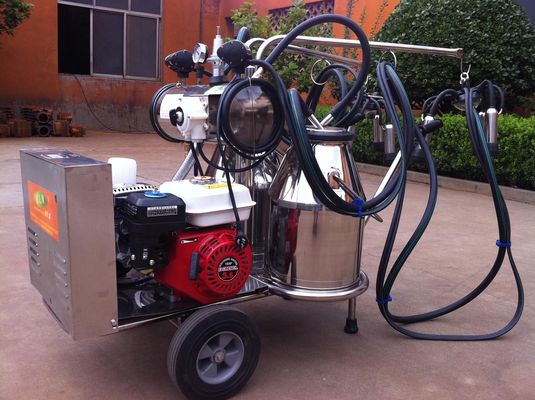 Máy vắt sữa di động cấp SS thực phẩm di động với động cơ xăng