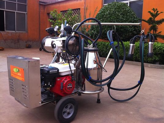Máy vắt sữa di động cấp SS thực phẩm di động với động cơ xăng