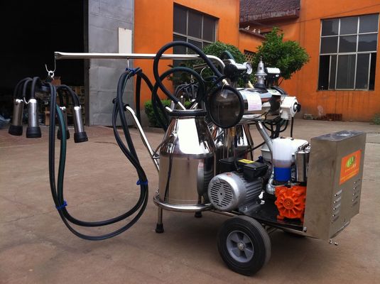 Máy vắt sữa di động cấp SS thực phẩm di động với động cơ xăng