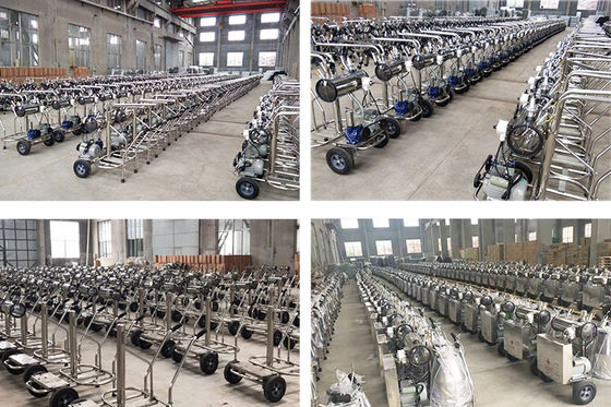 Máy vắt sữa cầm tay thùng 25L Máy vắt sữa điện 180V cho dê