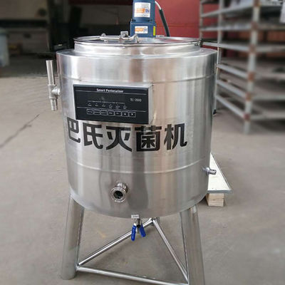 Máy thanh trùng sữa bằng thép không gỉ lô nhỏ Máy thanh trùng sữa 5-500L