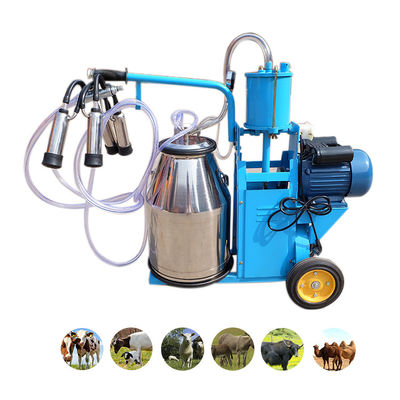 Loại pít tông Thiết bị vắt sữa dê ISO9001 80 * 34 * 83cm Máy vắt sữa dê tự động