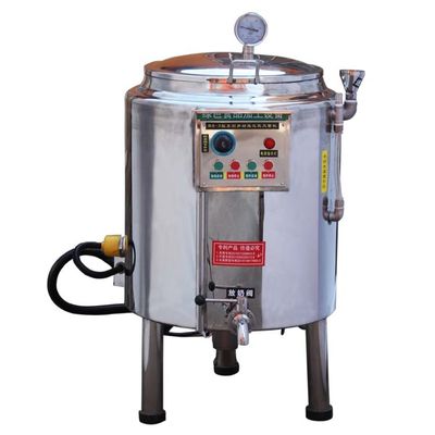 Thiết bị thanh trùng sữa mini 10L cho nước ép trái cây tươi dạng lỏng