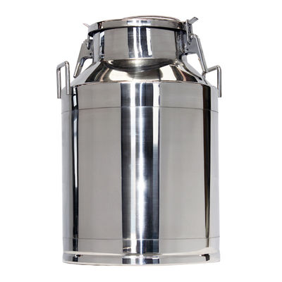 Bình đựng sữa bằng thép không gỉ 20 lít 5 Thùng Gallon Nắp xử lý thùng