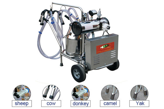 Động cơ diesel Máy vắt sữa di động Bò điện Máy hút sữa dê điện