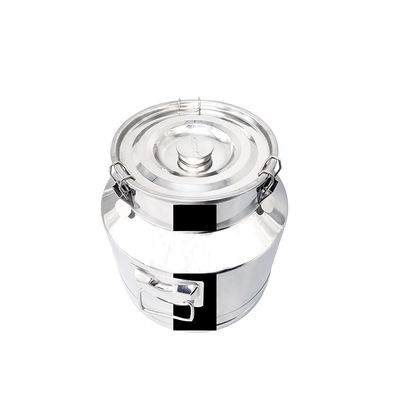 Hộp đựng gạo bằng thép không gỉ 40L 304 Mini Metal Vintage Hộp đựng sữa có thể dầu