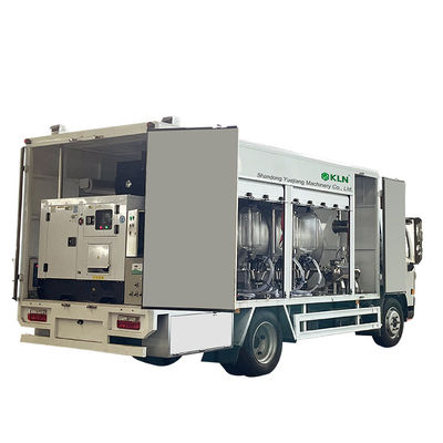 Bơm chân không Cửa hàng vắt sữa xương cá di chuyển tự động trong xe tải