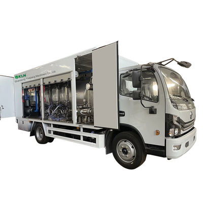 Dê Sheep 6 trạm Máy vắt sữa bò di động Gắn xe