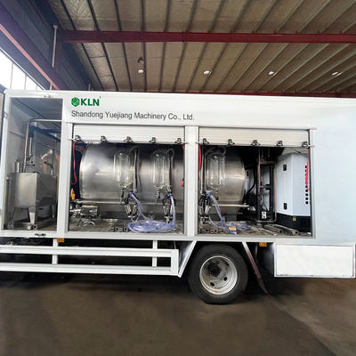 Dê Sheep 6 trạm Máy vắt sữa bò di động Gắn xe